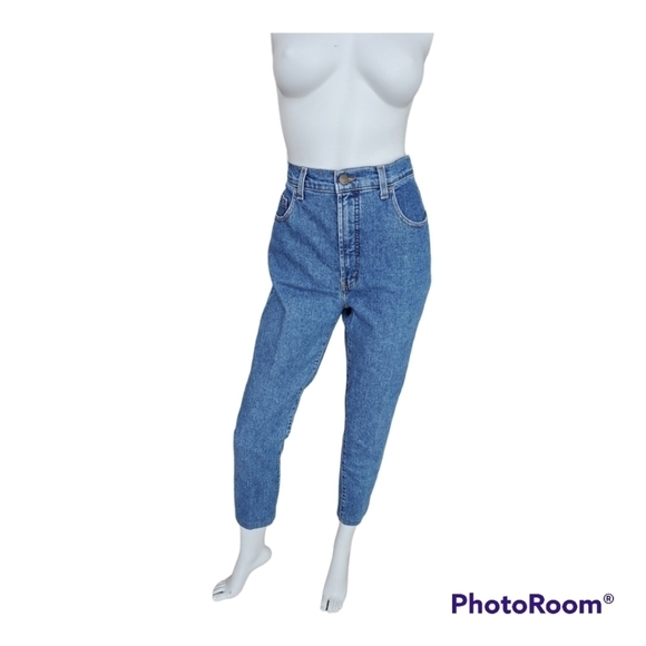 Vintage original LOIS blue jeans, high waist Mom jeans. Made in Canada, … - Picture 7 of 16